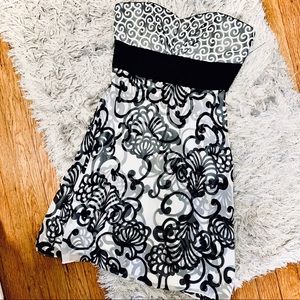 White House|Black Market | Illusion Cocktail Dress